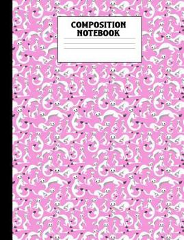 Paperback Composition Notebook: Ermine Pink College Ruled Book