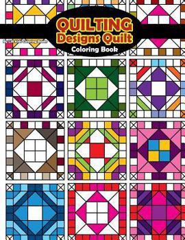 Paperback Quilting Designs Quilt Coloring Book