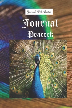 Bird Peacock Journal: 6x9 inch Lined journal or diary or notebook to write ideas, study and make plans.