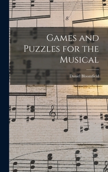 Hardcover Games and Puzzles for the Musical Book