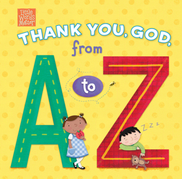 Board book Thank You, God, from A to Z Book