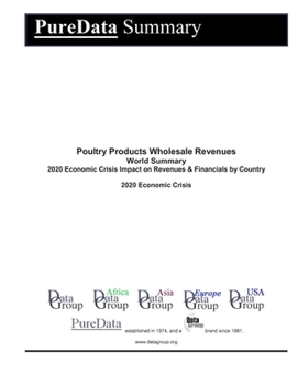 Paperback Poultry Products Wholesale Revenues World Summary: 2020 Economic Crisis Impact on Revenues & Financials by Country Book