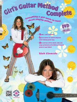 Paperback Girl's Guitar Method Complete: Everything a Girl Needs to Know About Playing Guitar!, Book & DVD (Sleeve) Book