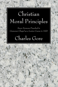 Paperback Christian Moral Principles Book