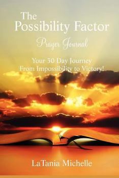 Paperback The Possibility Factor Prayer Journal Book