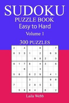 Paperback 300 Easy to Hard Sudoku Puzzle Book