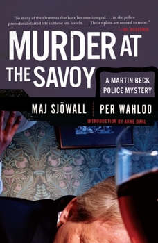 Paperback Murder at the Savoy: A Martin Beck Police Mystery (6) Book