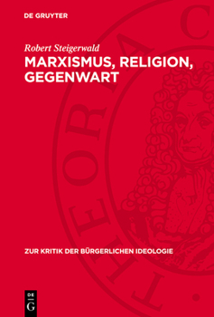 Hardcover Marxismus, Religion, Gegenwart [German] Book