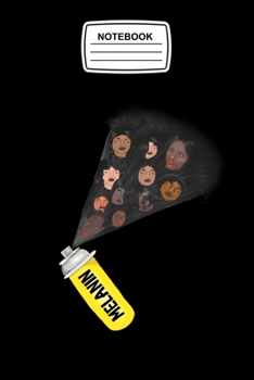 Notebook Melanin: Afro Black Girl Magic Journal Notebook Blank Lined Ruled 6x9 120 Pages