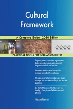 Paperback Cultural Framework A Complete Guide - 2020 Edition Book