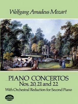 Paperback Piano Concertos Nos. 20, 21 and 22: With Orchestral Reduction for Second Piano Book