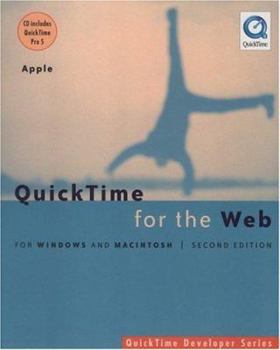 Paperback Quicktime for the Web: For Windows and Macintosh, Second Edition Book