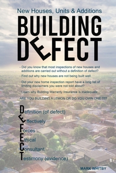 Paperback Defect: New Houses, Units & Additions Book