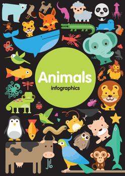 Hardcover Animals Infographics Book