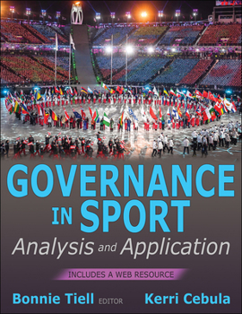 Paperback Governance in Sport: Analysis and Application Book