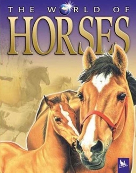 Paperback The World of Horses [Large Print] Book