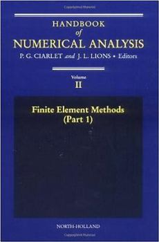 Hardcover Finite Element Methods (Part 1): Volume 2 Book