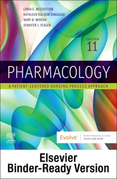 Loose Leaf Pharmacology - Binder Ready: A Patient-Centered Nursing Process Approach Book