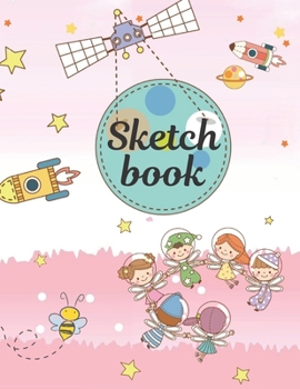Paperback Sketchbook for Kids and Adults: Blank Paper Drawing and Write (100 Pages, 8.5" x 11") Book