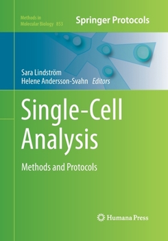 Paperback Single-Cell Analysis: Methods and Protocols Book
