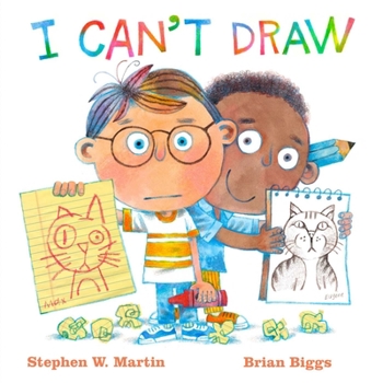 Hardcover I Can't Draw Book