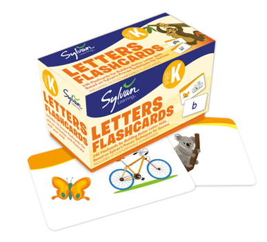 Cards Pre-K Letters Flashcards: 240 Flashcards for Building Better Letter Skills Based on Sylvan's Proven Techniques for Success Book