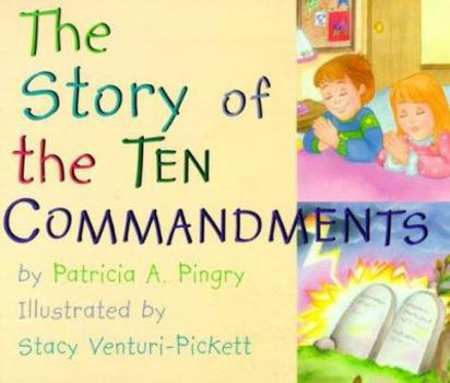 Board book The Story of the Ten Commandments Book