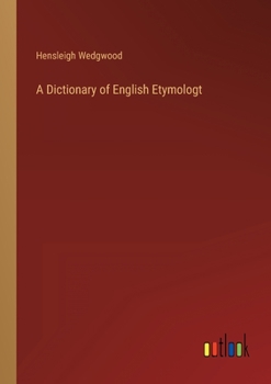 Paperback A Dictionary of English Etymologt Book