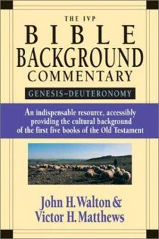 Paperback The IVP Bible Background Commentary: Genesis -- Deuteronomy Book