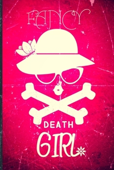 Fancy Death Girl: Faux Vintage Cover Design