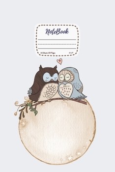 Notebook: Paper Notebook to write in | of owl perfect gift for boys, girls, men kids and birds lovers | Diary | Journal | Planner Or Sketchbook | ... Lettering | Size 6 x 9 | 120 lined pages |