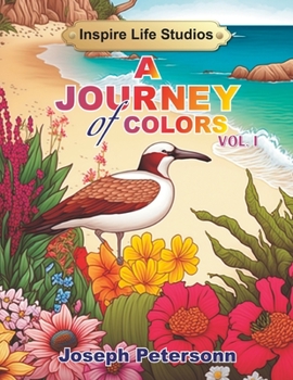 Paperback A Journey of Colors: Adult Coloring Book: Teaching Beginners, Confronting Experts Book
