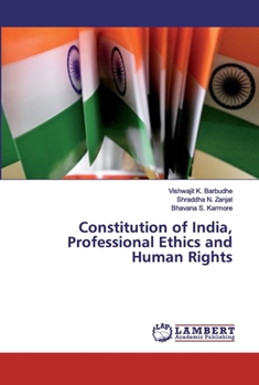 Paperback Constitution of India, Professional Ethics and Human Rights Book