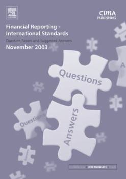 Paperback Financial Reporting International Standards November 2003 Q&as Book