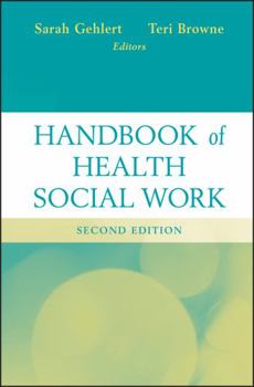 Hardcover Handbook of Health Social Work Book