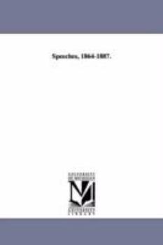Paperback Speeches, 1864-1887. Book