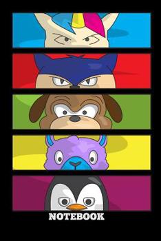 Notebook: 100 handwriting paper Pages 6" x 9" for men, women, boys, girls, kids, pupils princess and prince