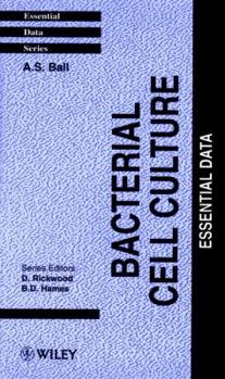 Paperback Bacterial Cell Culture: Essential Data Book