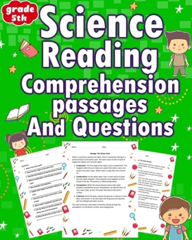 Paperback science reading comprehension passages and questions for 5th grade: Unleash 5th-grade brilliance with our mind-bending science reading passages! Excit Book