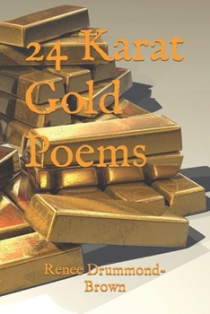 Paperback 24 Karat Gold Poems Book