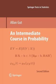 Paperback An Intermediate Course in Probability Book