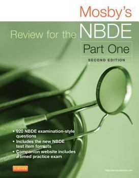 Paperback Mosby's Review for the NBDE, Part One Book