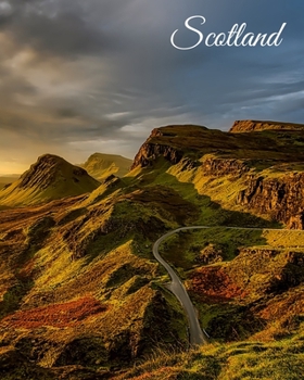 Paperback Scotland: Travel Planner, Expense Tracker, Budget Planner & Itineraries, Large Journal Book
