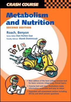 Paperback Metabolism and Nutrition (Crash Course) Book