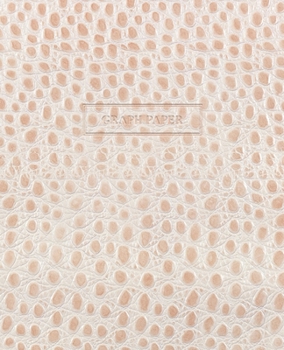 Graph Paper: Executive Style Composition Notebook - Cream Alligator Skin Leather Style, Softcover | 7.5 x 9.25 - 100 pages (Office Essentials)