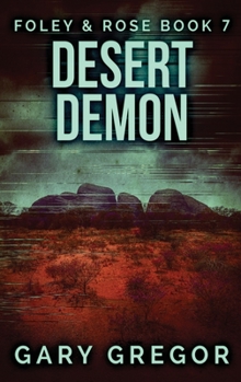 Hardcover Desert Demon [Large Print] Book