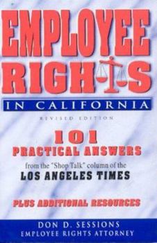 Paperback Employee Rights in California Revised Edition Book