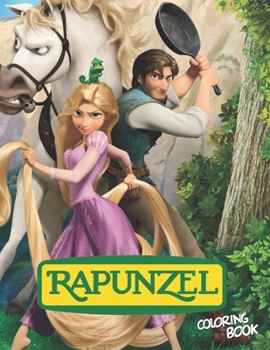 Paperback Rapunzel Coloring Book: Great Jumbo Coloring Books For Kids And Girls Ages 4-8 Book