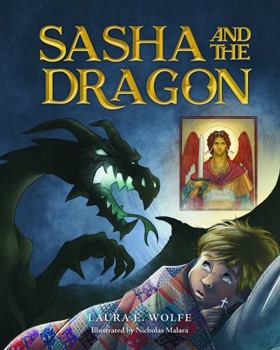 Hardcover Sasha and the Dragon Book