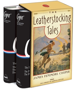 Hardcover The Leatherstocking Tales: A Library of America Boxed Set Book